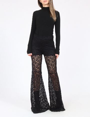 Pantaloni Bershka, negru