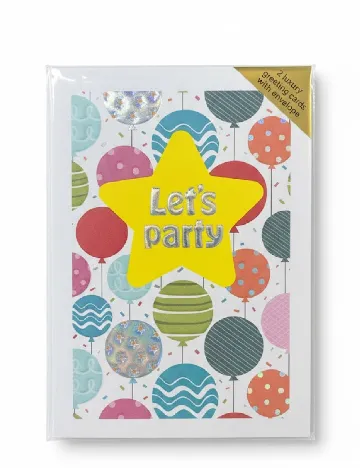 Set felicitari 2 bucati DLP Industry, mix culori