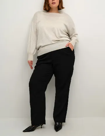 Bluza Kaffe Curve, ecru