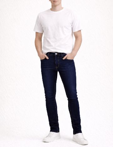 Blugi Bershka, bleumarin