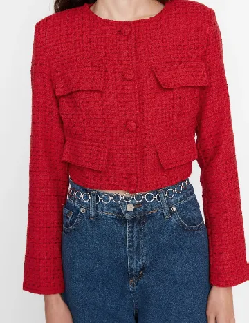 Sacou TRENDYOL, rosu