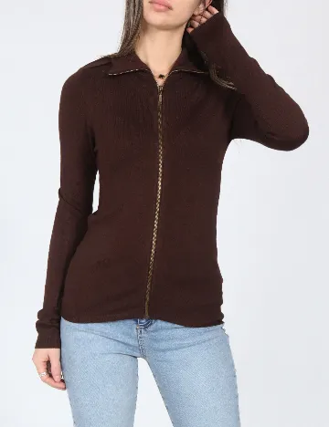 Cardigan Zara, maro