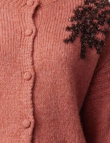 Cardigan TRENDYOL, roz pudra