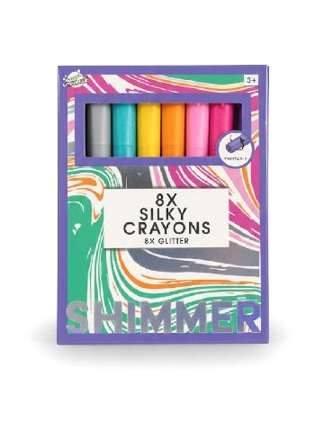 Set creioane cerate 8 bucati Craft Universe, mix culori