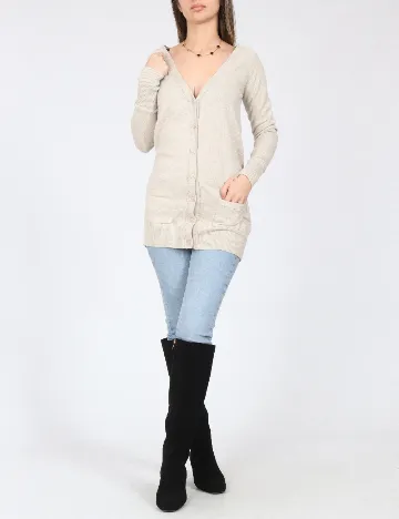 Cardigan Zara, bej