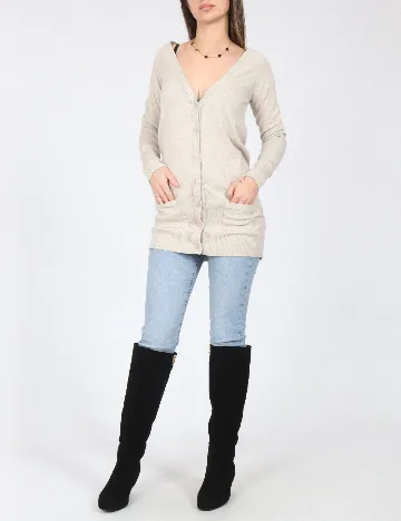 Cardigan Zara, bej