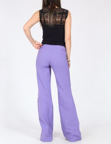 Pantaloni Bershka, mov