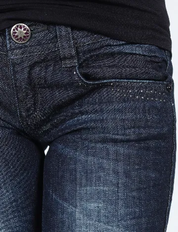 Blugi Bershka, albastru