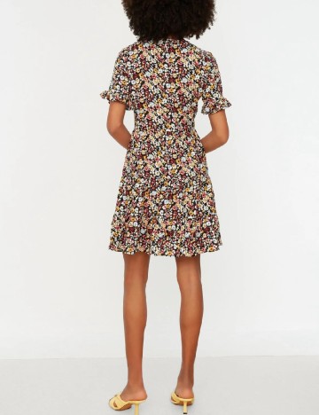 Rochie scurta TRENDYOL, floral print