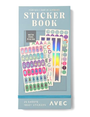 Set stickere AVEC, mix culori