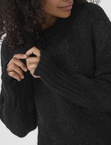 Pulover Kaffe, negru