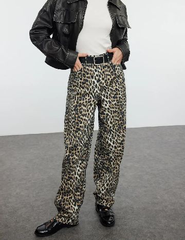 Blugi TRENDYOL, animal print