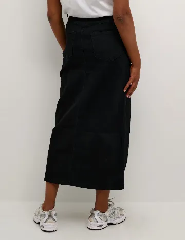 Fusta Kaffe, negru