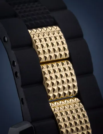 Ceas Hurricane Philipp Plein, auriu/negru