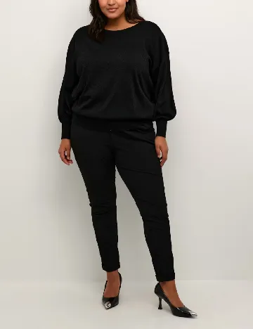 Bluza Kaffe Curve, negru