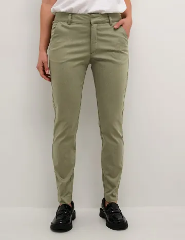 Pantaloni Kaffe, verde