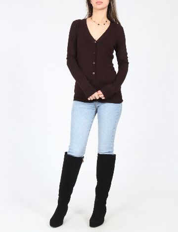 Cardigan Zara, maro