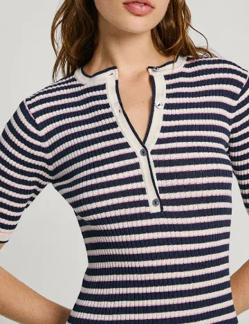 Rochie medie Pepe Jeans, mix culori