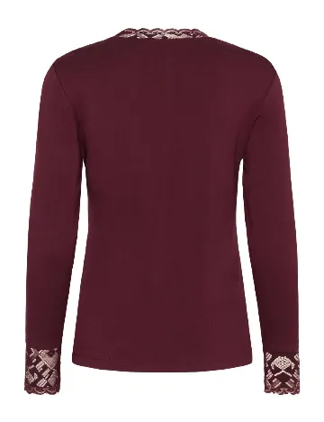 Bluza Cream, visiniu