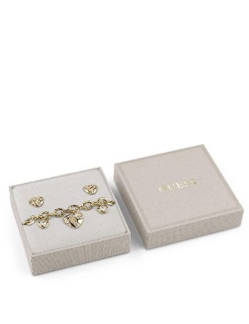 Set bijuterii Guess, auriu