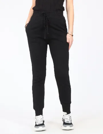 Pantaloni Pull&Bear, negru