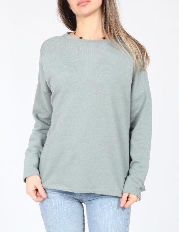 Bluza Pull&Bear, verde