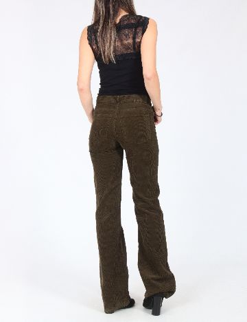 Pantaloni Zara, verde