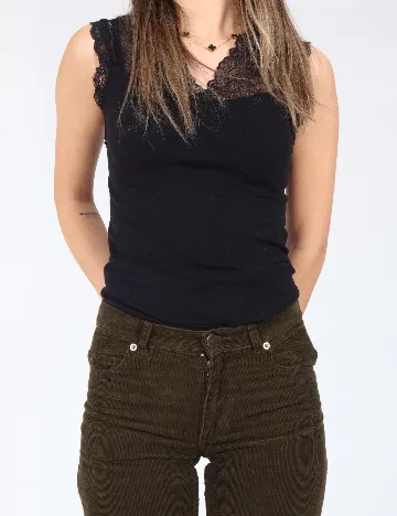 Pantaloni Zara, verde