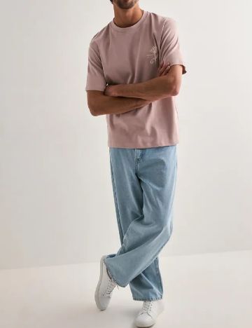 Tricou Jack&Jones, roz pudra