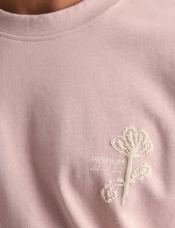 Tricou Jack&Jones, roz pudra