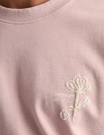 Tricou Jack&Jones, roz pudra