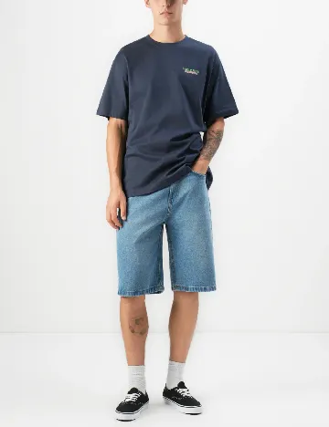 Tricou Only, albastru