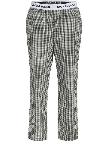 Pijama Jack&Jones, alb/negru