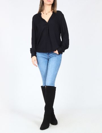 Bluza C&A, bleumarin inchis