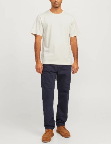 Tricou Royal Denim Division, ecru