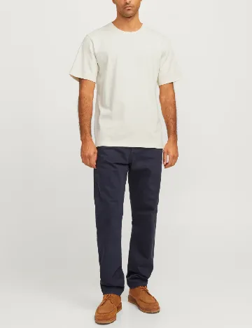 Tricou Royal Denim Division, ecru