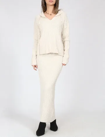 Compleu Answear LAB, ecru