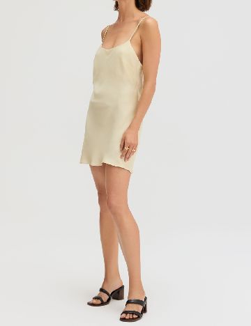 Rochie scurta Saint Body, crem