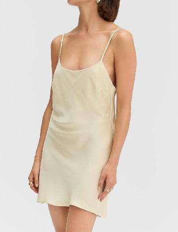 Rochie scurta Saint Body, crem