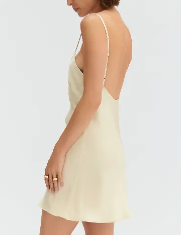 Rochie scurta Saint Body, crem