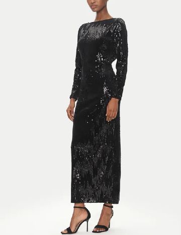 Rochie lunga Pepe Jeans, negru