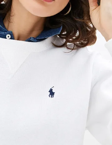 Bluza Polo Ralph Lauren, alb