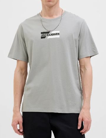 Tricou Jack&Jones, gri