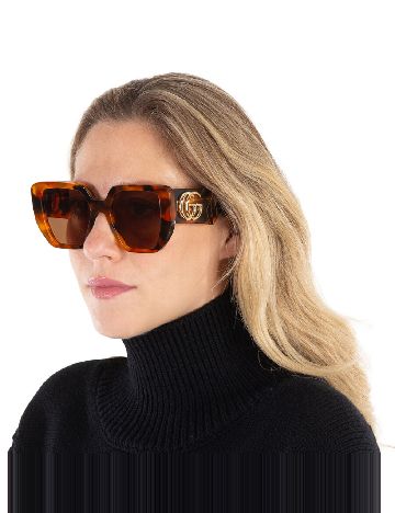 Ochelari de soare Gucci, animal print