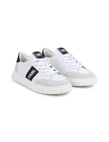 Adidasi KARL LAGERFELD, alb