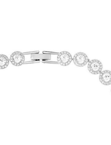 Colier Swarovski, argintiu