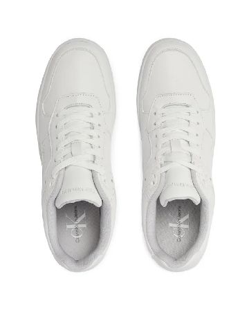 Adidasi Calvin Klein Jeans, alb