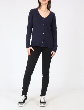 Cardigan C&A, bleumarin