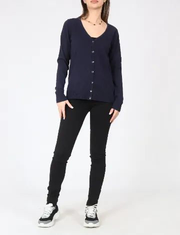 Cardigan C&A, bleumarin