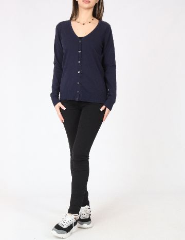 Cardigan C&A, bleumarin